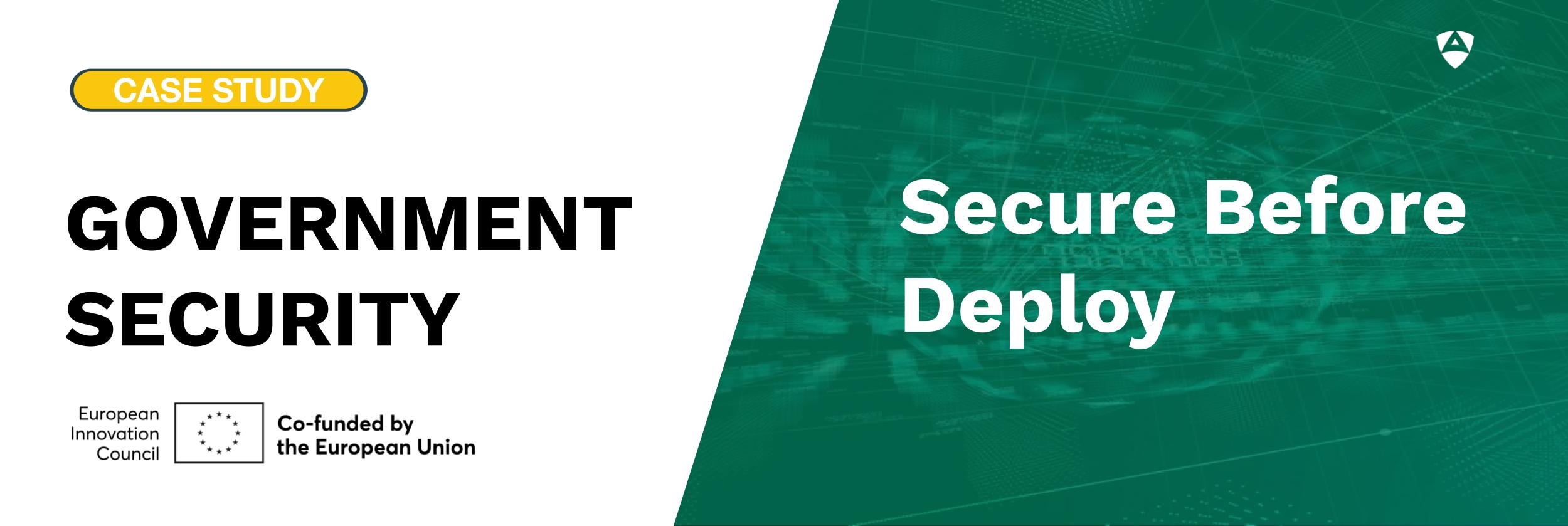 Secure Before Deploy