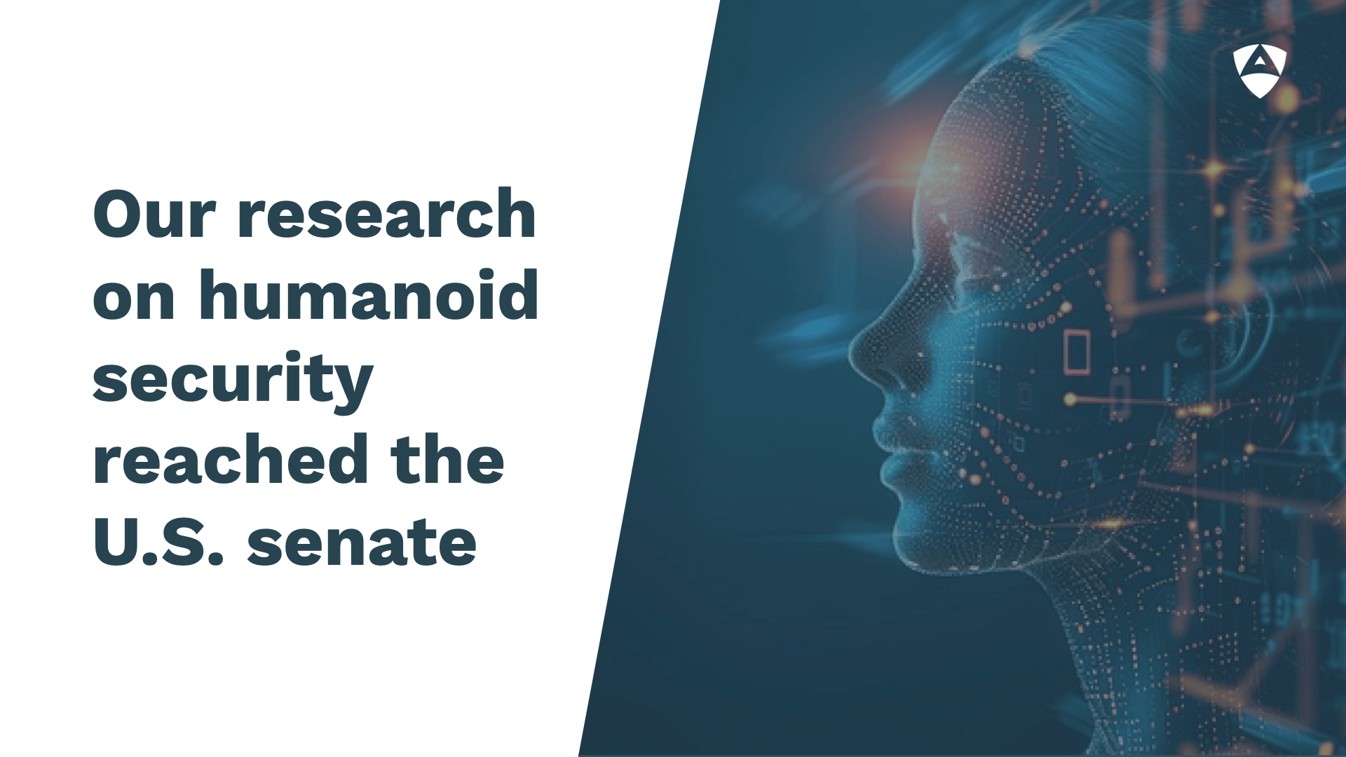 Our research on humanoid robot security made it to the U.S. Senate